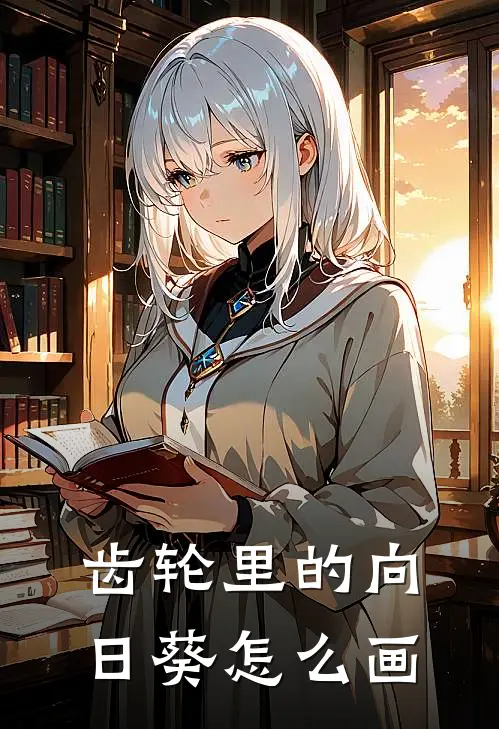 齿轮里的向日葵怎么画