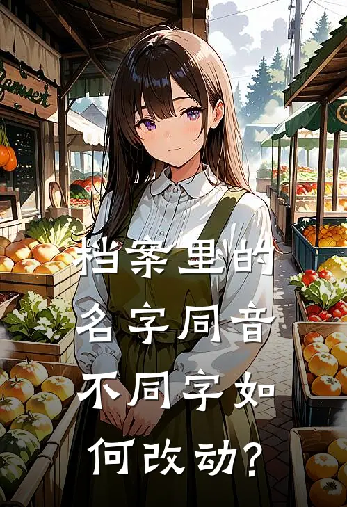 档案里的名字同音不同字如何改动?