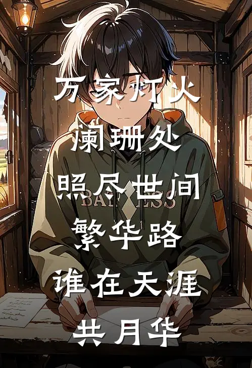 万家灯火阑珊处,照尽世间繁华路,谁在天涯共月华