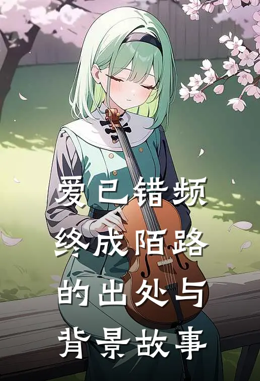 爱已错频终成陌路的出处与背景故事