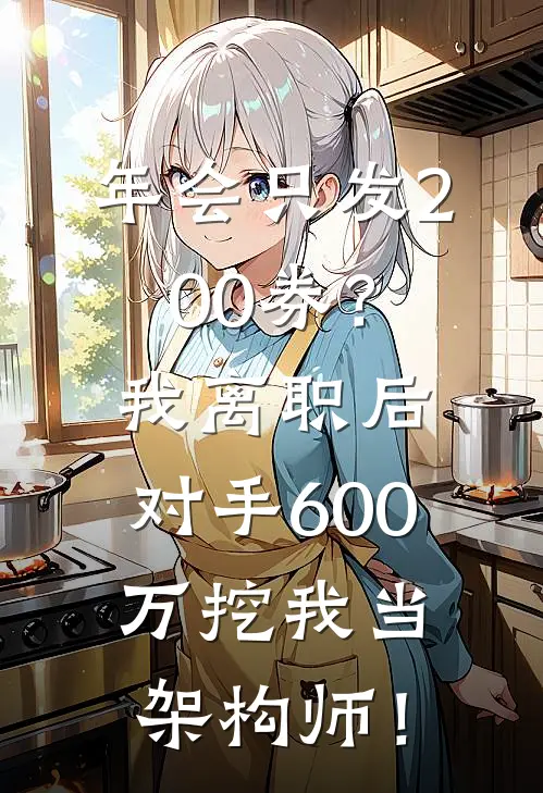 年会只发200券？我离职后，对手600万挖我当架构师！