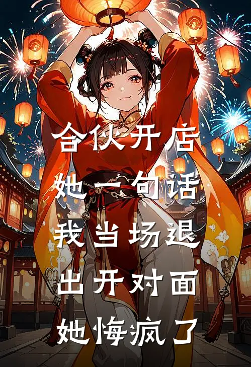 合伙开店她一句话，我当场退出开对面，她悔疯了